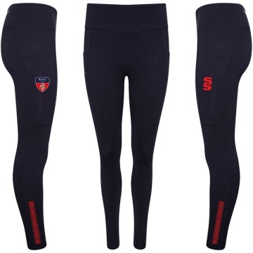 RJFC LADIES NAVY LEGGINGS